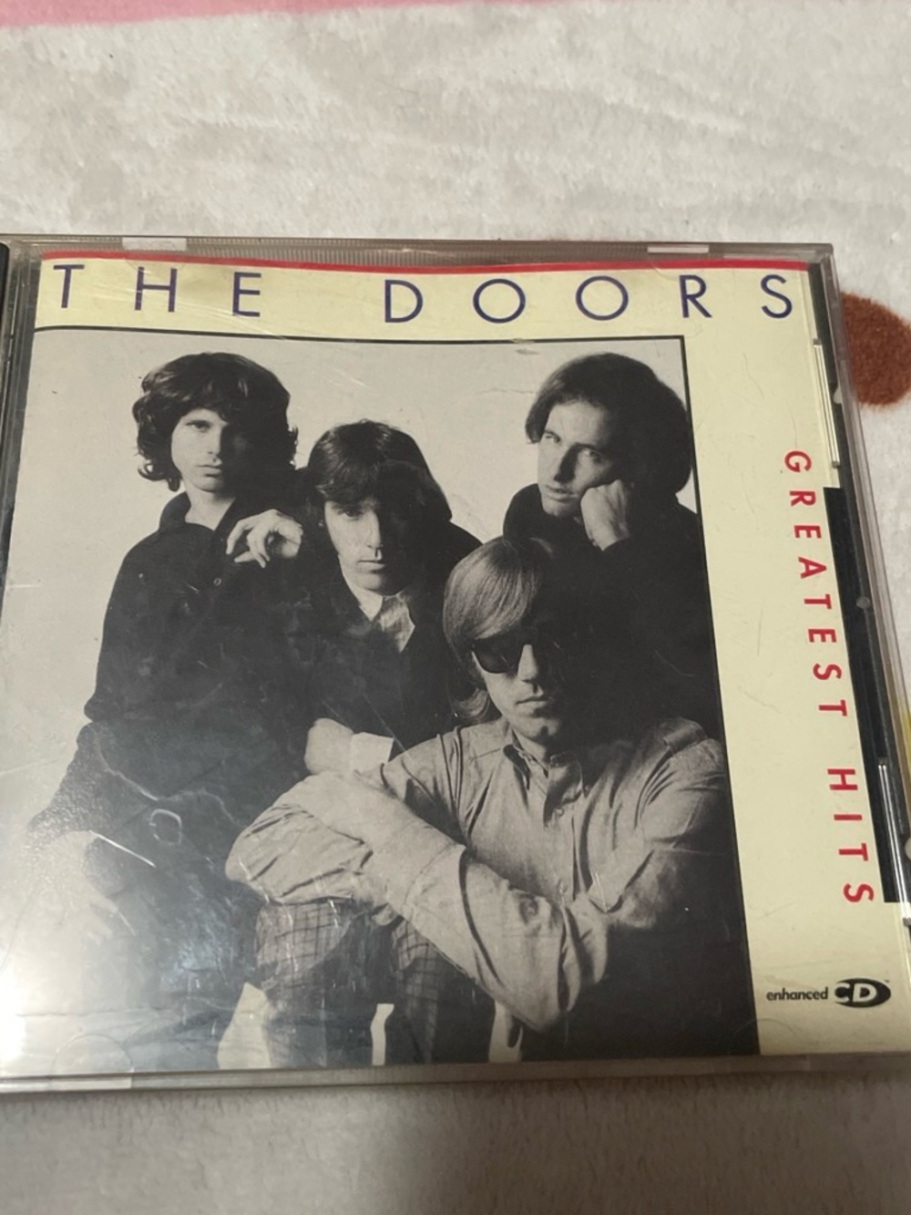 The Doors Greatest Hits - Black & White Album Cover (Music CD)